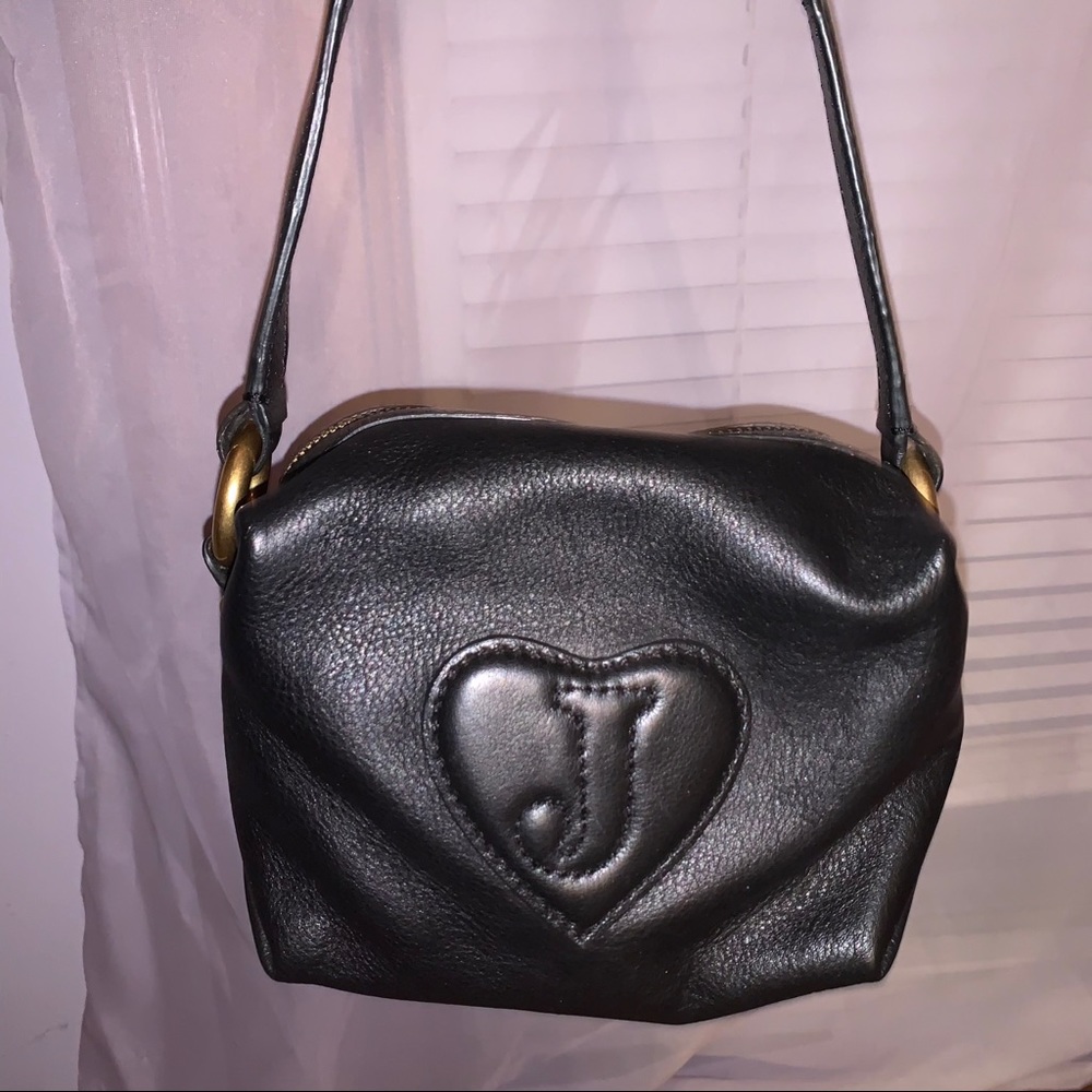 Black Leather Juicy Couture Bag - Picture 4 of 16